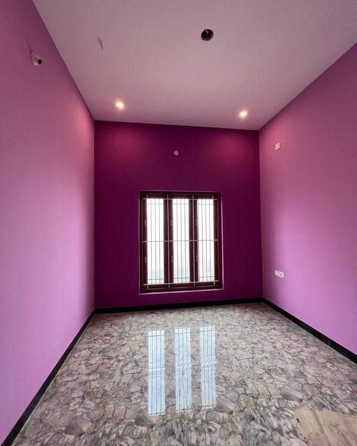 Purple Feature Wall Painting & Room Finishing — extra site photo 3