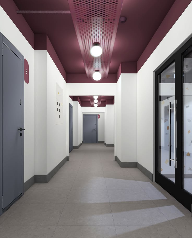 Apartment Corridor Painting & Ceiling Finishing — extra site photo 3
