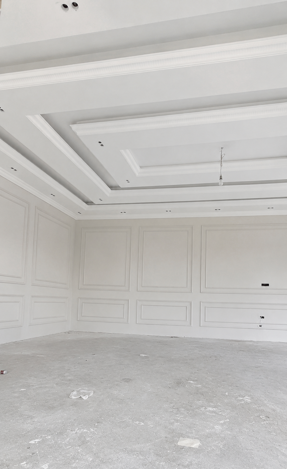 Luxury Wall Moulding & False Ceiling Painting Finish — extra site photo 1